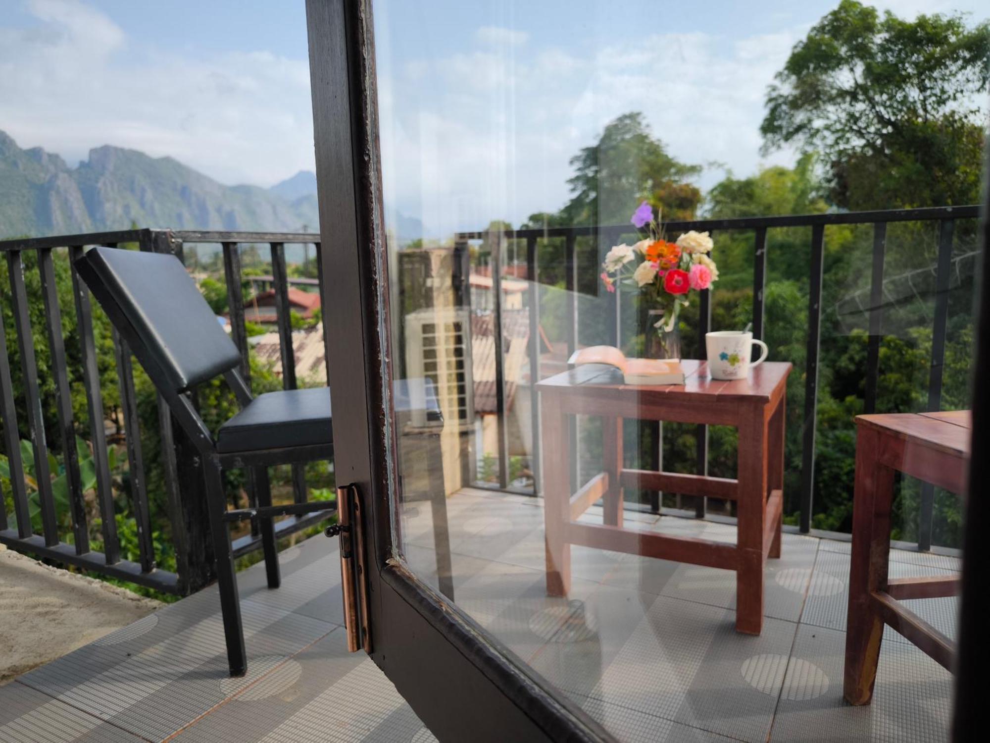 Dok Champa Resort Vang Vieng Exterior photo